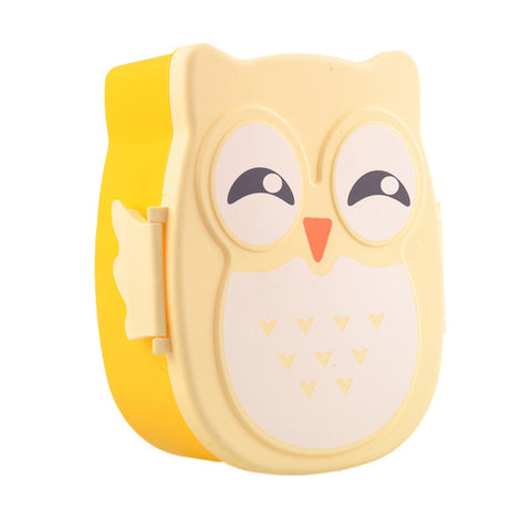 Cartoon Owl Style Lunch Box