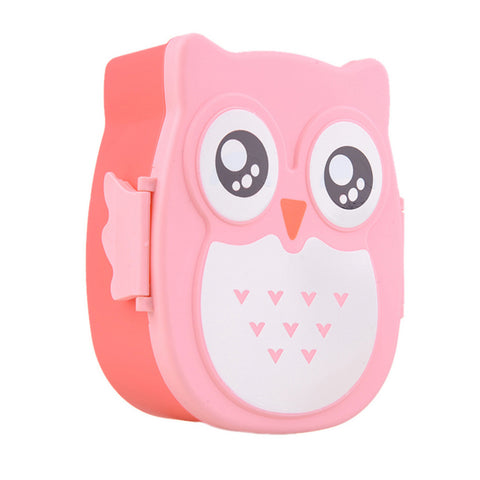 Cartoon Owl Style Lunch Box