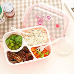 4 Cells Healthy Plastic Food Container