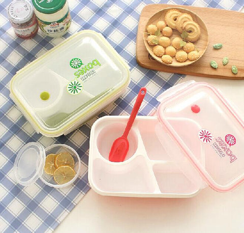 4 Cells Healthy Plastic Food Container