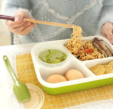 4 Cells Healthy Plastic Food Container