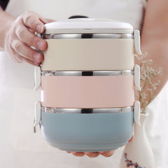 Gradient Color Thermal Food Containers