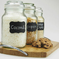 Kitchenware's Jar Labels Chalkboard Sticker