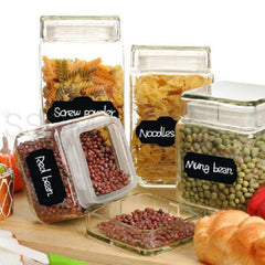 Kitchenware's Jar Labels Chalkboard Sticker