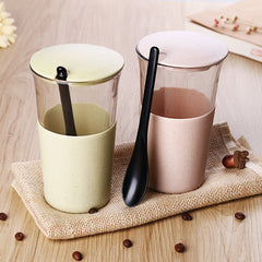 On-The-Go Coffee Cup with Spoon