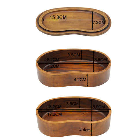 Luxurious Layered Wooden Lunch Box