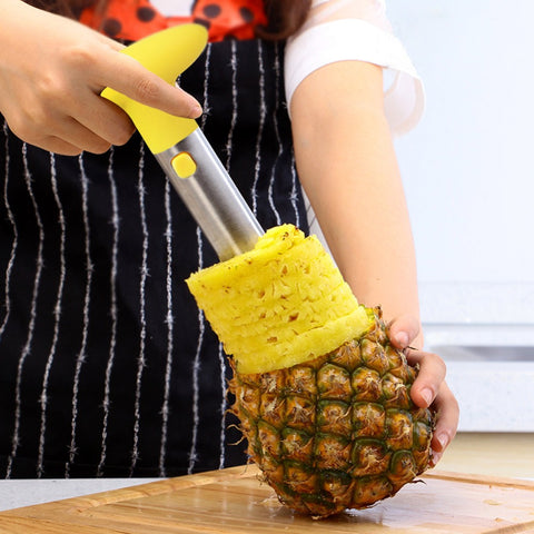 Stainless Steel Convenient Pineapple Peeler