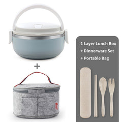 Gradient Color Thermal Food Containers