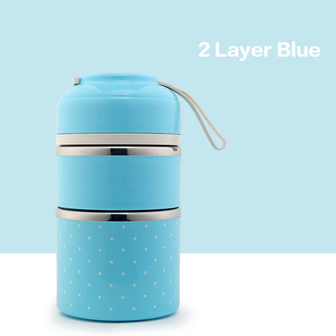 Mini Polka Dot Cute Lunch Box