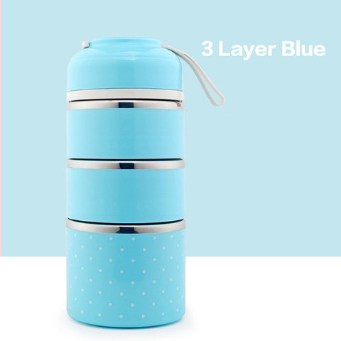 Mini Polka Dot Cute Lunch Box