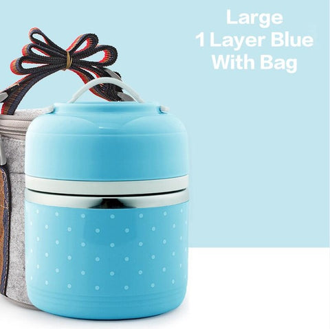 Mini Polka Dot Cute Lunch Box
