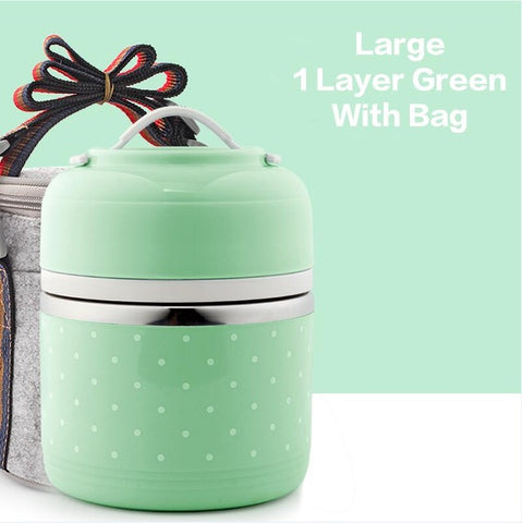 Mini Polka Dot Cute Lunch Box