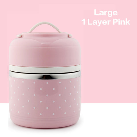 Mini Polka Dot Cute Lunch Box