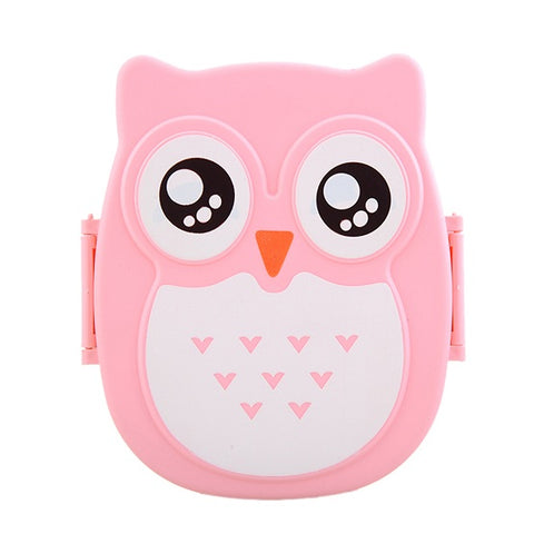Cartoon Owl Style Lunch Box