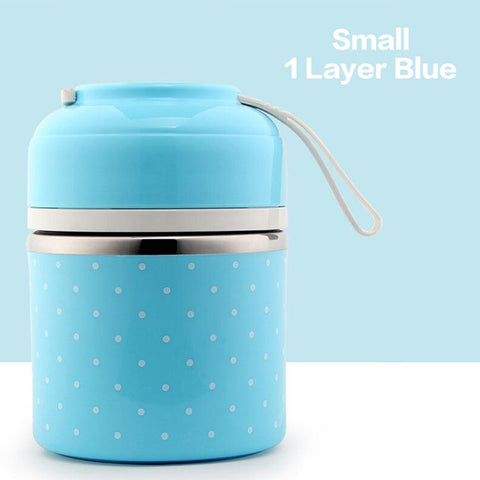 Mini Polka Dot Cute Lunch Box