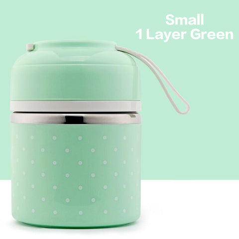 Mini Polka Dot Cute Lunch Box