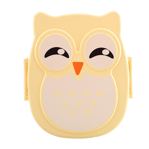 Cartoon Owl Style Lunch Box